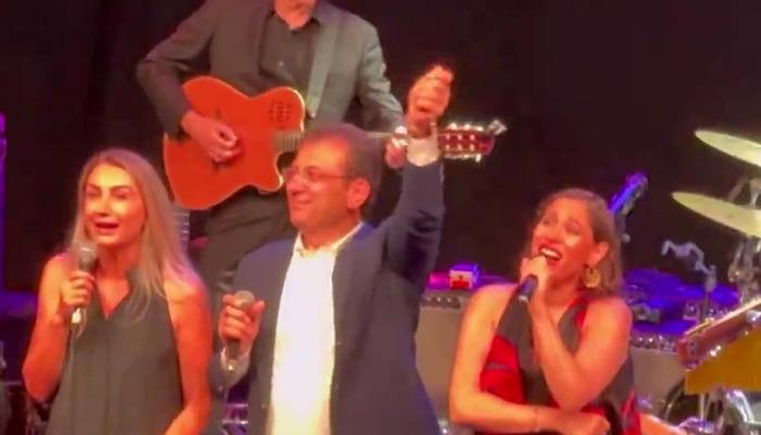 Pink Martini konserinde İmamoğlu rüzgarı esti