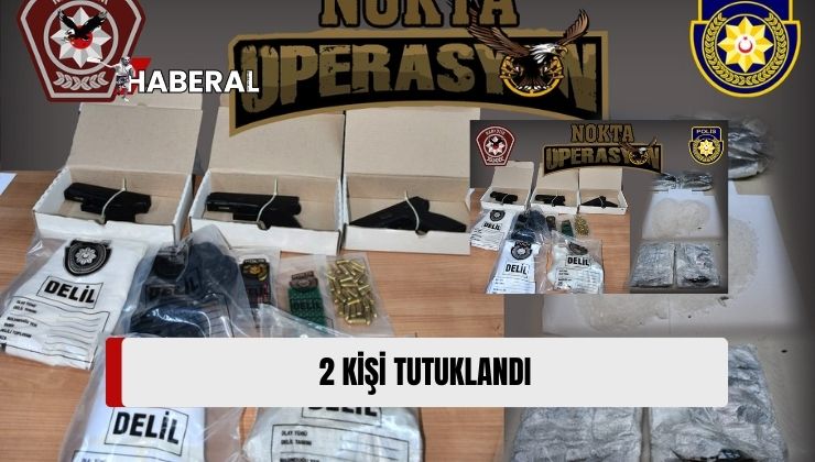 Girne Turizm Limanı’nda Uyuşturucu ve Tabanca Bulundu