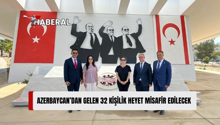Azerbaycan Zafer Şehit Aileleri Derneği Heyeti KKTC’de
