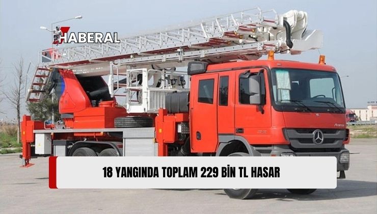 KKTC’de 8 – 14 Temmuz Tarihlerini Kapsayan Süre İçerisinde, 12 Yangın ve 18 Özel Servis Olayı Meydana Geldiği Bildirildi