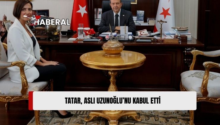 Cumhurbaşkanı Tatar, Yeni Antalya Başkonsolosu Aslı Uzunoğlu’nu Kabul Etti