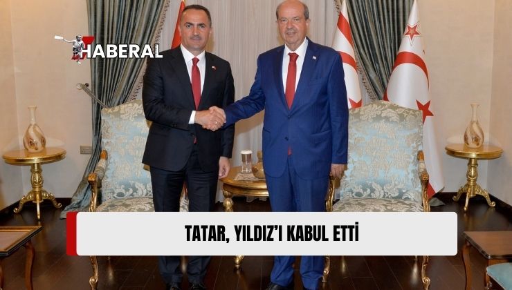 Cumhurbaşkanı Tatar, Türkiye Okçuluk Vakfı Başkanı Haydar Ali Yıldız’ı Kabul Etti