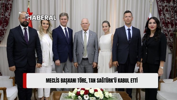 Cumhuriyet Meclisi Başkanı Zorlu Töre, TC Kültür ve Turizm Bakanlığı Devlet Opera ve Balesi Genel Müdürü Bedri Tan Sağtürk ve Beraberindeki Heyeti Kabul Etti