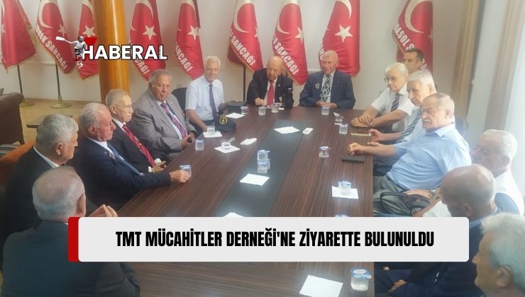 Eski TMT Komutanlarından Cumhur Elcil ve Beraberindeki Heyet TMT Mücahitler Derneği’ni Ziyaret Etti