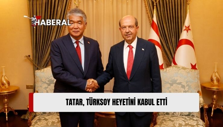 Cumhurbaşkanı Tatar, TÜRKSOY Heyetini Kabul Etti