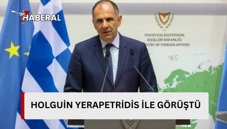 BM Genel Sekreteri’nin Kişisel Temsilcisi Holguin Yunanistan Dışişleri Bakanı’yla görüştü…