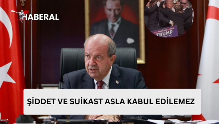 Cumhurbaşkanı Tatar, Trump’a yönelik suikast girişimini kınadı…
