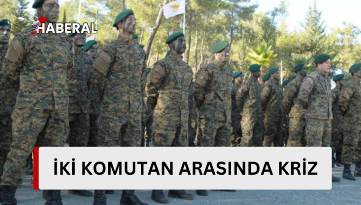 RMMO’nun Yunan komutanı ile Rum komutan yardımcısı arasında kriz…