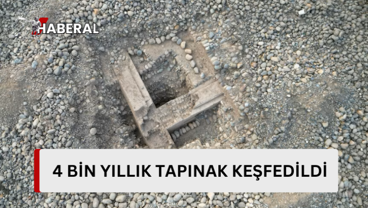 Erimi bölgesinde 4 bin yıllık tapınak keşfedildi…