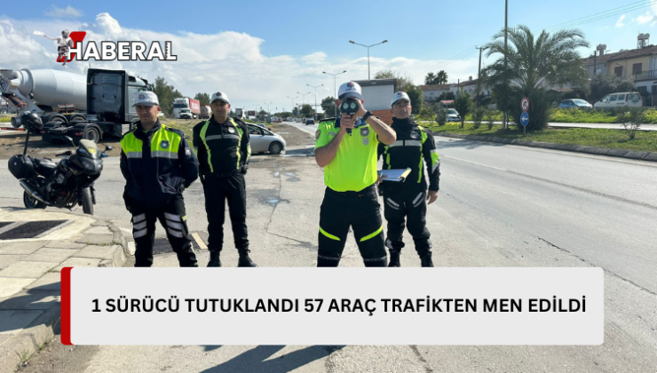 Trafik denetimlerinde 418 sürücü rapor edildi…