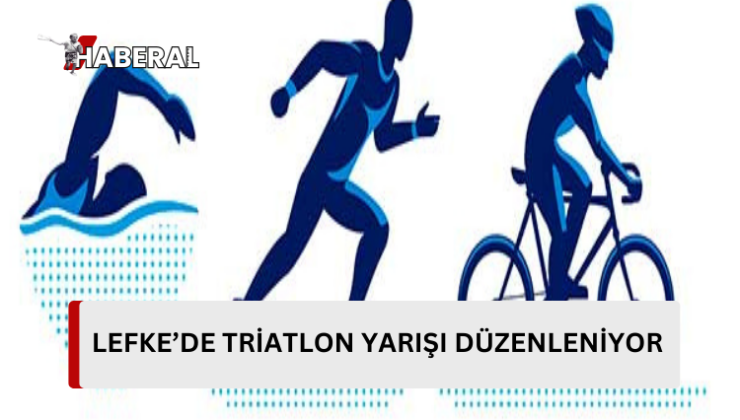 Lefke’de pazar günü triatlon yarışı düzenleniyor…