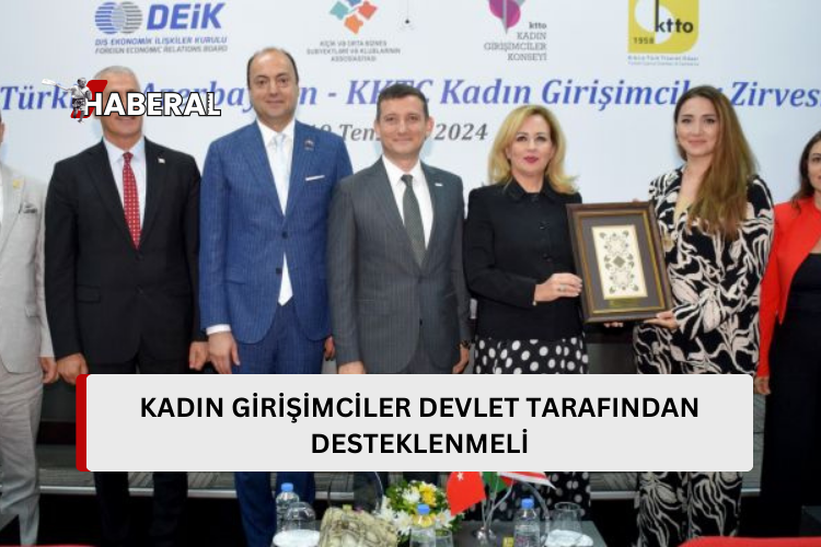 Cumhurbaşkanı Ersin Tatar’ın eşi Sibel Tatar, 2’nci Türkiye Azerbaycan KKTC Kadın Girişimciler Zirvesi’ne katıldı…