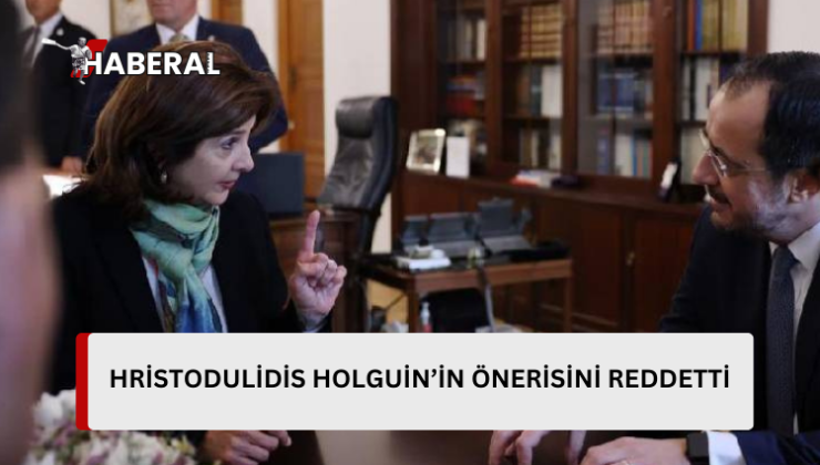 Hristodulidis Holguin’in Haspolat ile ilgili önerisini reddettiğini açıkladı…