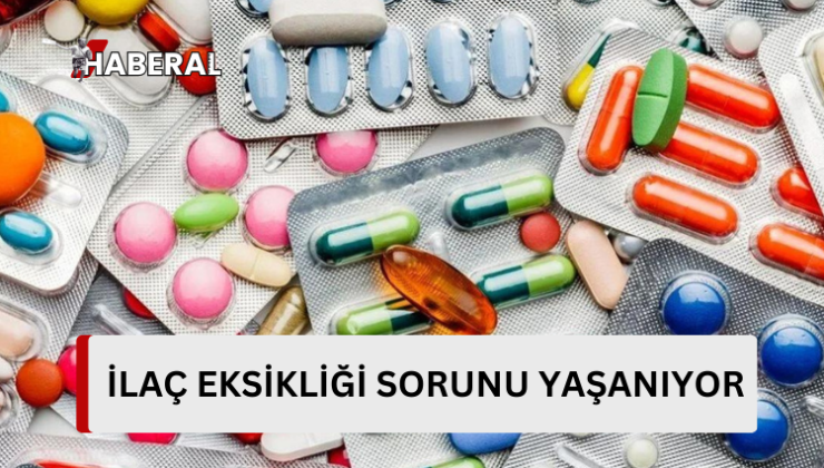 Güney Kıbrıs’taki İlaç eksikliği sorunu yaşanıyor…