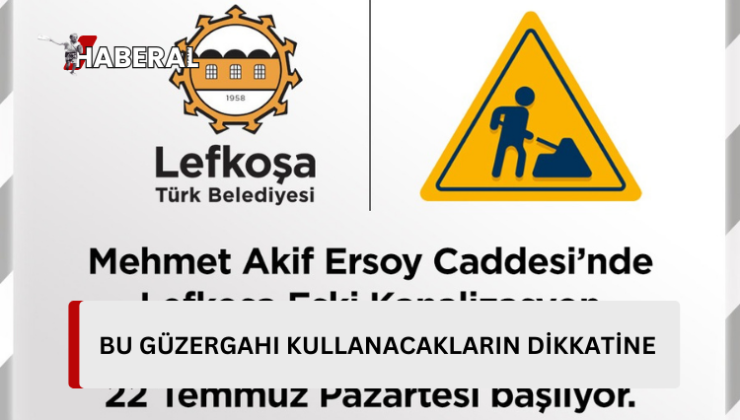 Dereboyu’nda kanalizasyon çalışması 22 Temmuz’da başlıyor…