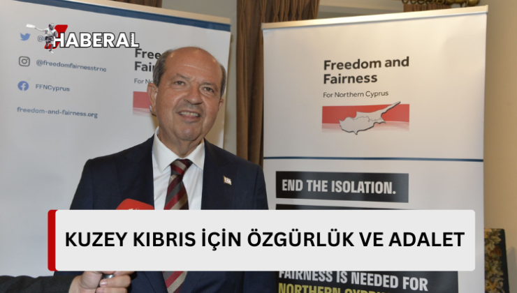 Cumhurbaşkanı Tatar “Kuzey Kıbrıs İçin Özgürlük ve Adalet” resepsiyonuna katıldı…