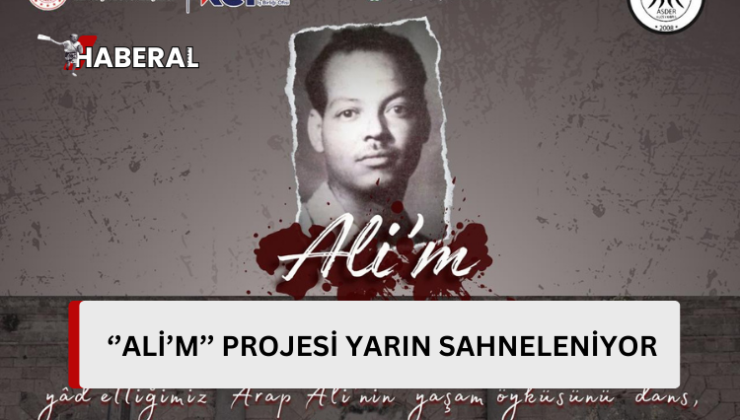 Arap Ali’nin yaşam öyküsünü konu alan “Ali’m” projesi yarın akşam Gazimağusa’da sahneleniyor…