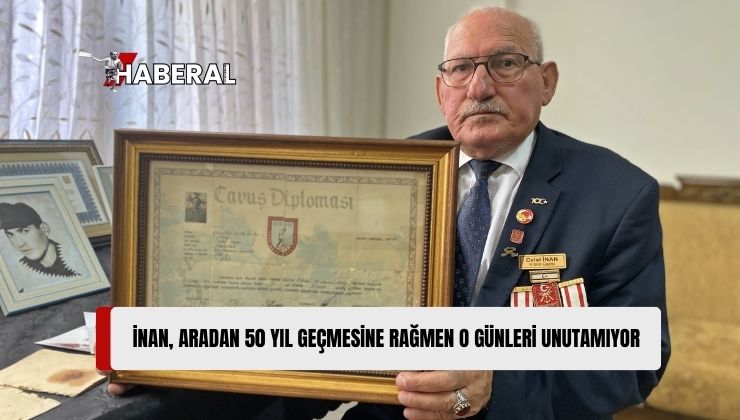 Mersinli Kıbrıs Gazisi 50 Yıl Önceki Cesaret ve Kararlılığını Koruyor