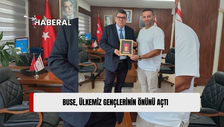 Maliye Bakanı Özdemir Berova, Atletizm Federasyonu’nu Kabul Etti