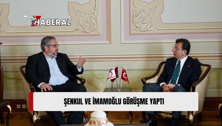 Girne Belediye Başkanı Şenkul İstanbul Büyükşehir Belediye Başkanı İmamoğlu’yla Görüştü