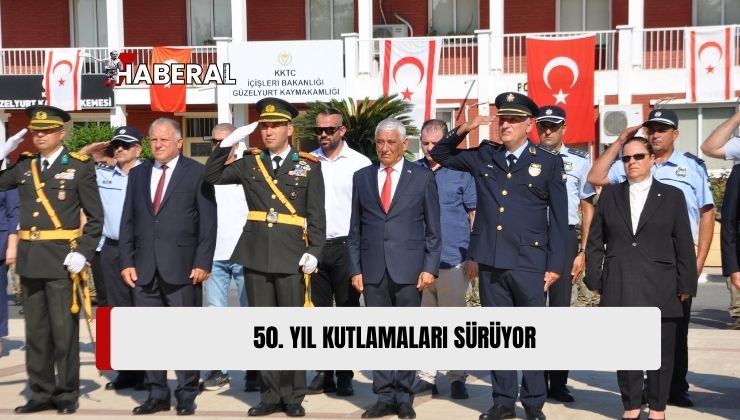 Güzelyurt’ta 20 Temmuz Barış ve Özgürlük Bayramı Töreni