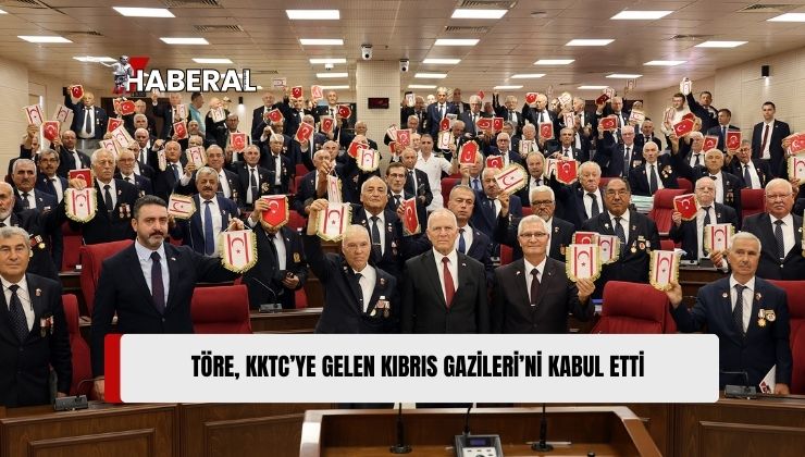 Meclis Başkanı Töre, Kıbrıs Gazilerini Kabul Etti