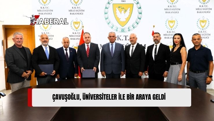 Bakan Çavuşoğlu, Hizmet İçi Eğitimlere Katkı Koyan Üniversiteler ile Bir Araya Geldi