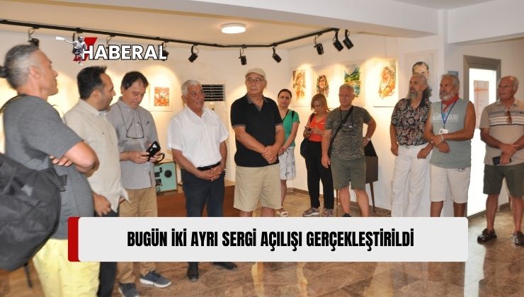 3. Uluslararası Güzelyurt Sanat Buluşması Kapsamında Bugün İki Ayrı Serginin Açılışı Yapıldı