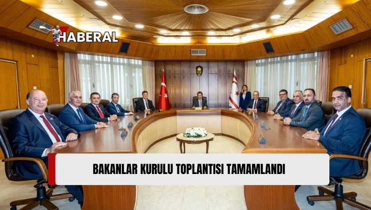 Bakanlar Kurulu Toplantısı Sona Erdi