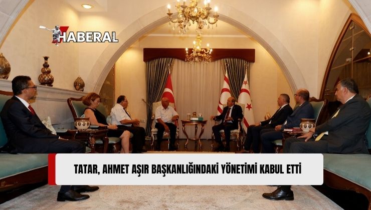 Cumhurbaşkanı Ersin Tatar, Muratağa-Atlılar-Sandallar Şehitleri Yaşatma Derneği Heyetini Kabul Etti