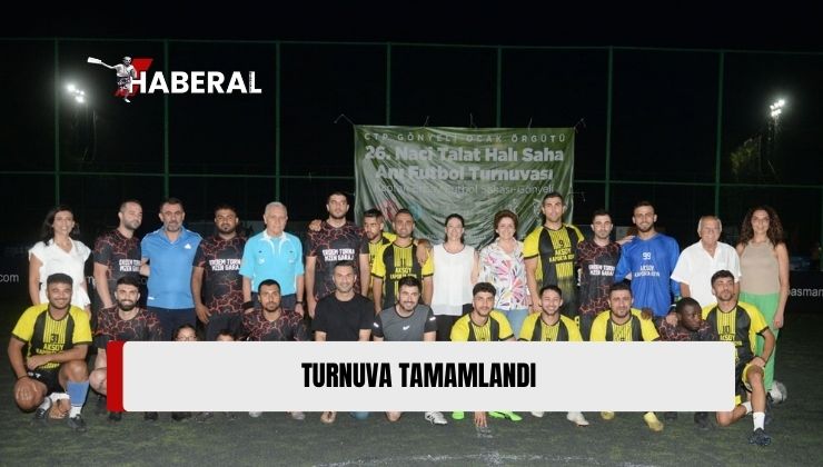 26. Naci Talat Halı Saha Anı Futbol Turnuvası Tamamlandı