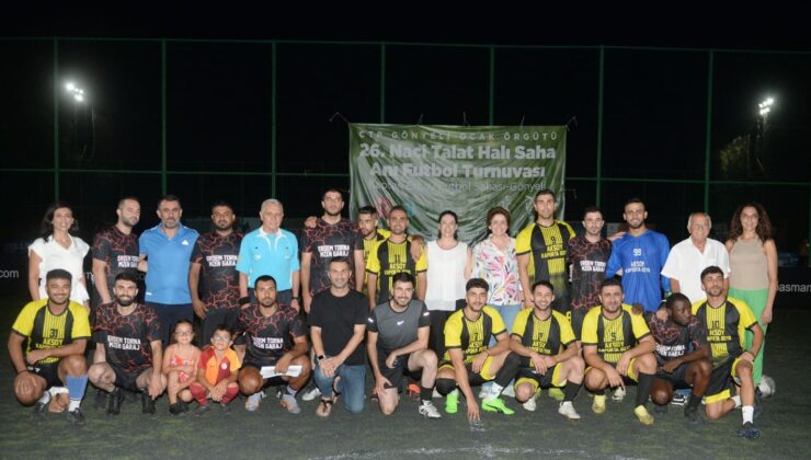 26. Naci Talat Halı Saha Anı Futbol Turnuvası tamamlandı