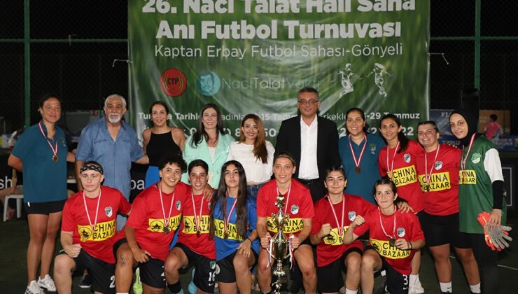 26’ncı Naci Talat Halı Saha Anı Futbol Turnuvası tamamlandı.. Şampiyon Gençlik Gücü