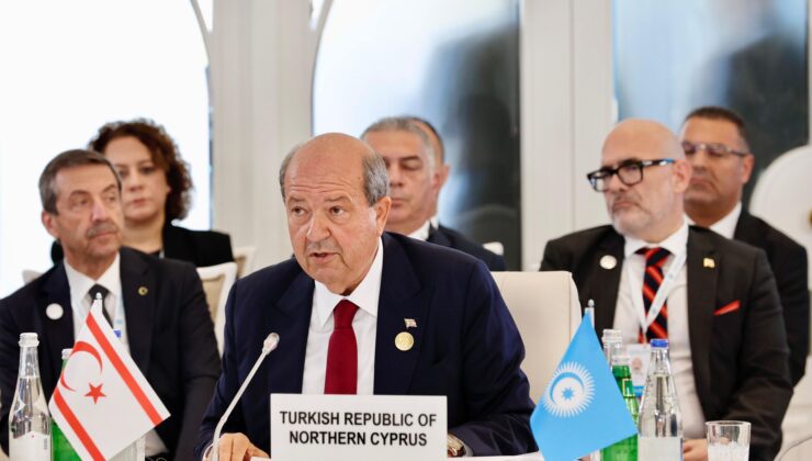 Cumhurbaşkanı Tatar, TDT Zirvesinde konuşma yaptı