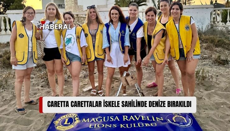 “Caretta Carettaları Denize Bırakma” Etkinliği Dün Yapıldı