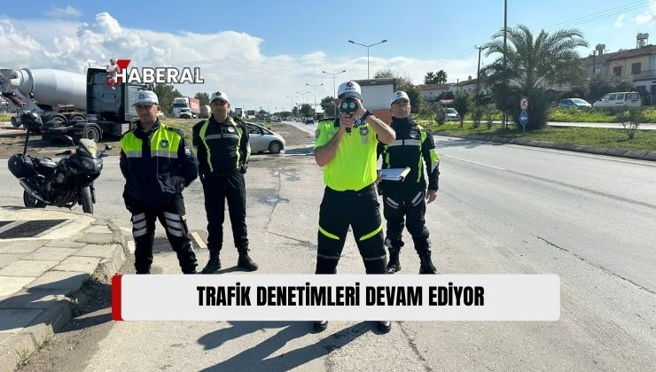 Trafik Kontrollerinde Toplam 267 Araç Trafikten Men Edildi, 9 Sürücü Tutuklandı