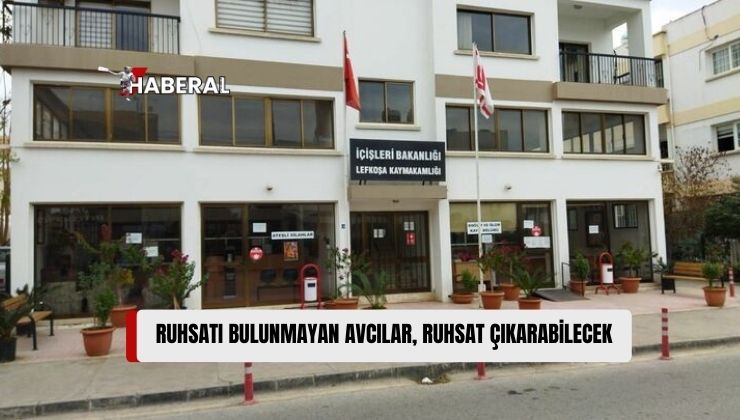 Lefkoşa Kaymakamlığı’nda Yarın Av Ruhsatı Çıkarılabilecek