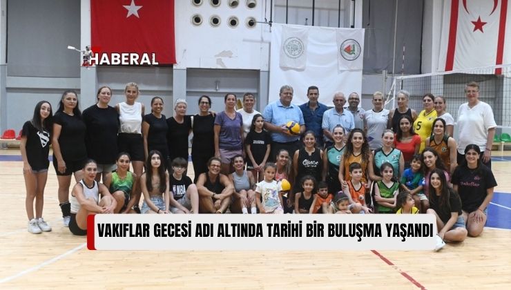 Kadın Voleyboluna Emek Verenler Vakıflar Gecesi’nde Onurlandırıldı