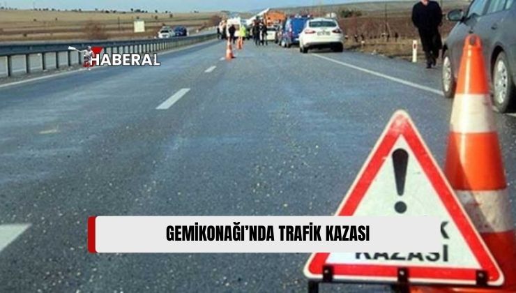 Gemikonağı’nda Meydana Gelen Trafik Kazasında 2 Kişi Yaralandı