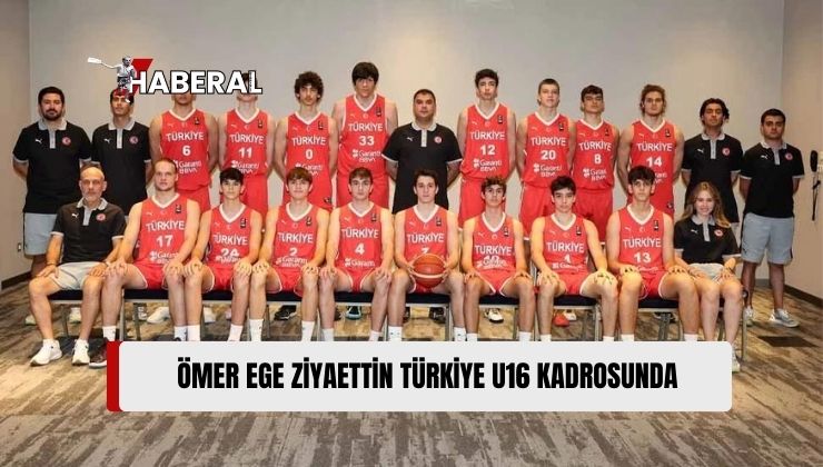 Kıbrıslı Türk Basketbolcu Ömer Ege Ziyaettin, Türkiye U16 Kadrosunda