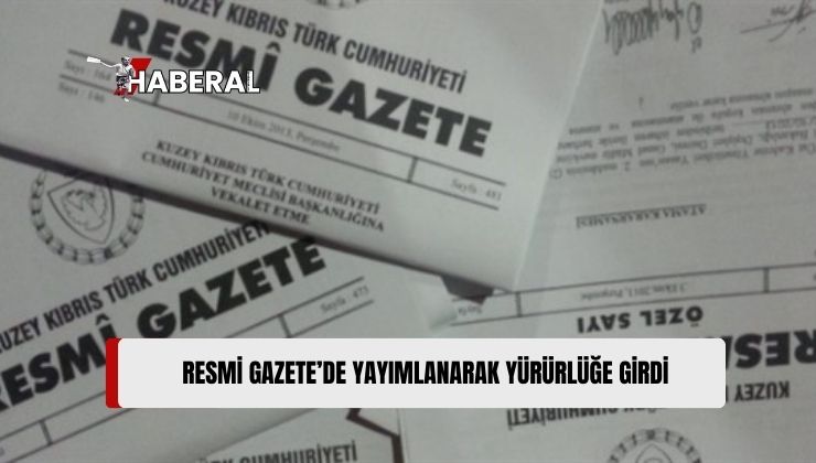 Trust ve Benzeri Yasal Oluşumların Kaydı Tüzüğü Yürürlükte