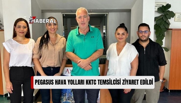 Kıbrıs Türk Havacılık Bilgi Yönetimi Derneği, Pegasus KKTC Temsilcisi Ziya’yı Ziyaret Etti