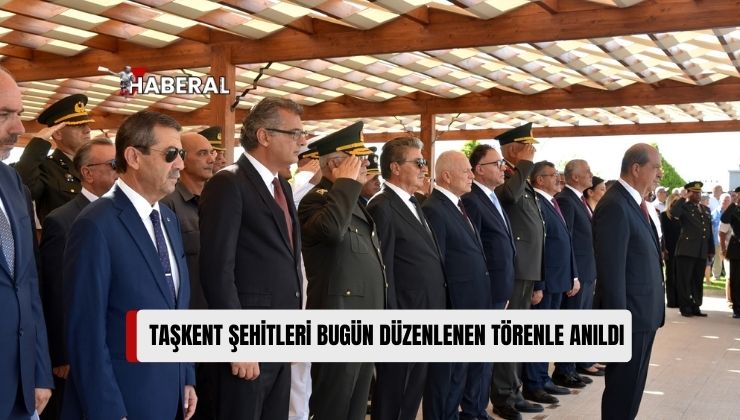 Taşkent Şehitler Anıtı’nda Düzenlenen Törenle Şehitler Anıldı