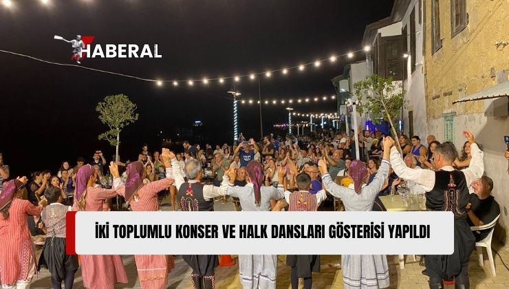 Lefkoşa Gençlik Günleri Kapsamında “İki Toplumlu Konser ve Halk Dansları Gösterisi” Yapıldı