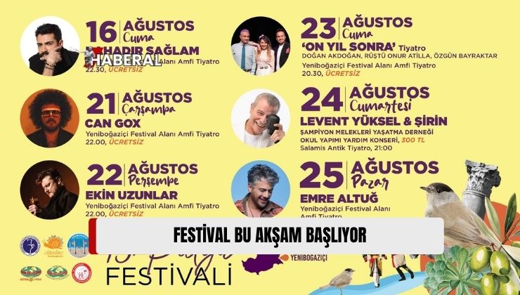 13.⁠ ⁠Yeniboğaziçi Pulya Festivali & 4. Uluslararası Halk Dansları Festivali Bu Akşam Başlıyor