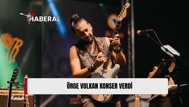 Mehmetçik Üzüm Festivali’nde Dün Gece Örge Volkan Konser Verdi