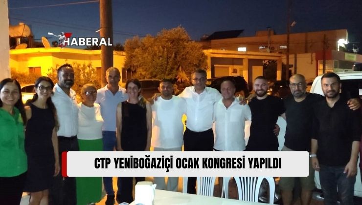 CTP Kongresi Yapıldı, Şemsi Oyuncu Yeniden Başkan Seçildi