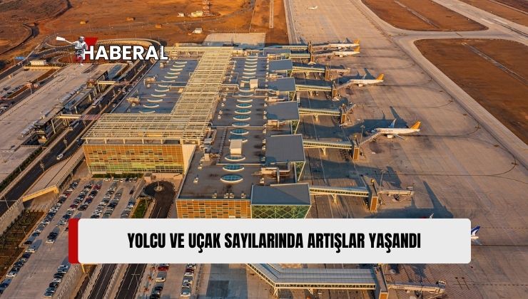 Ercan Havalimanı’nda Yolcu Sayısında Yüzde 25.88, Uçak Sayısında Yüzde 15.52 Artış