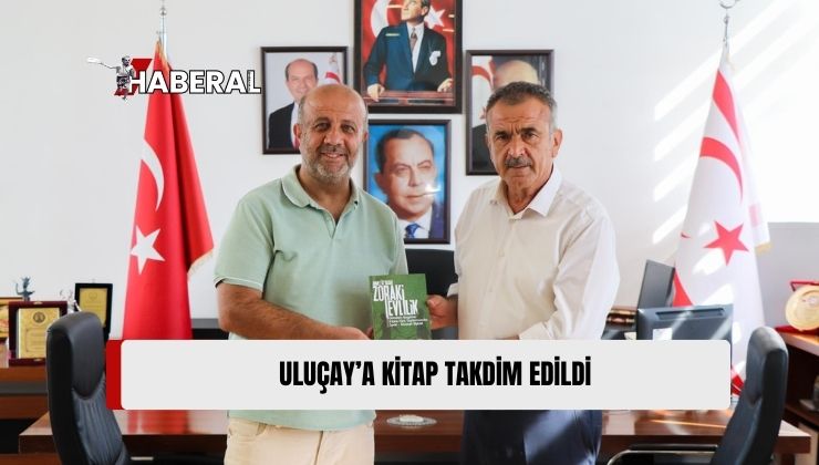 Gazimağusa Belediye Başkanı Uluçay’a Kitap Takdim Edildi