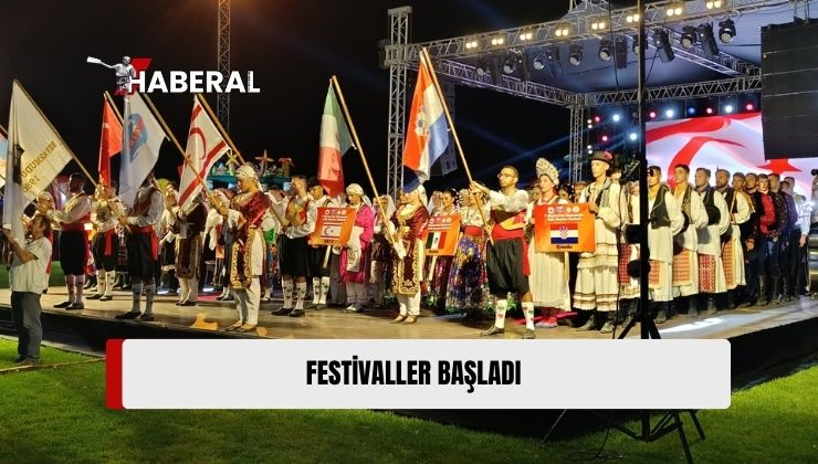 10. Patates Kültür Sanat Festivali ve 7. Beyarmudu Halk Dansları Festivali Başladı